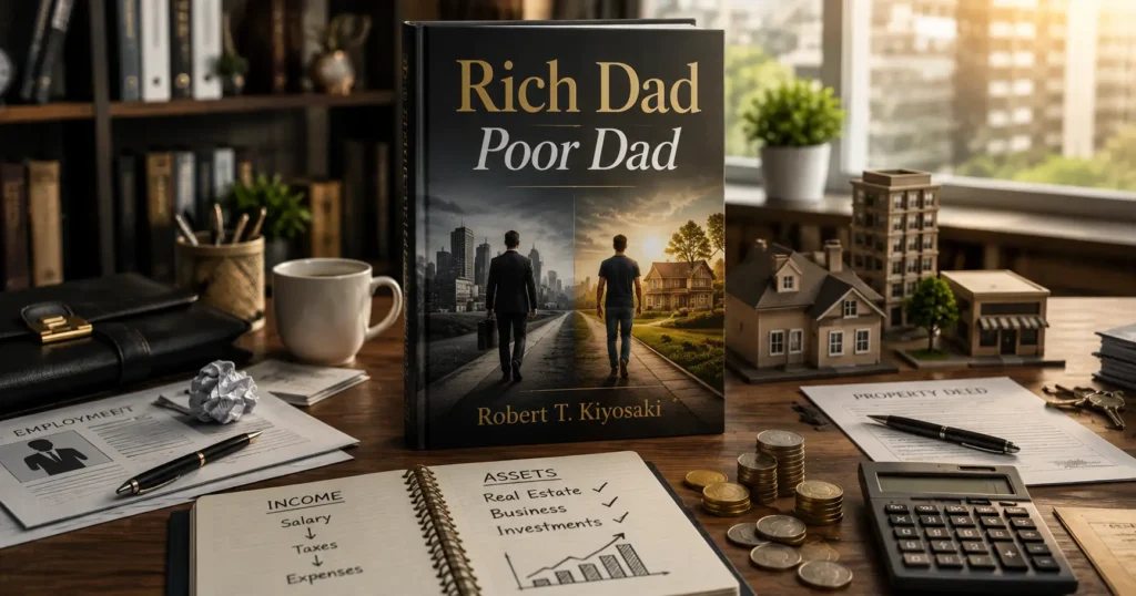 Rich Dad Poor Dad” by Robert T. Kiyosaki